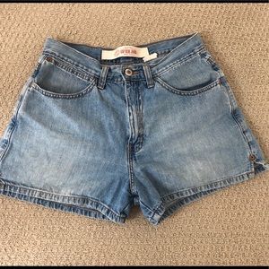High waisted Gap Blue Jean Shorts